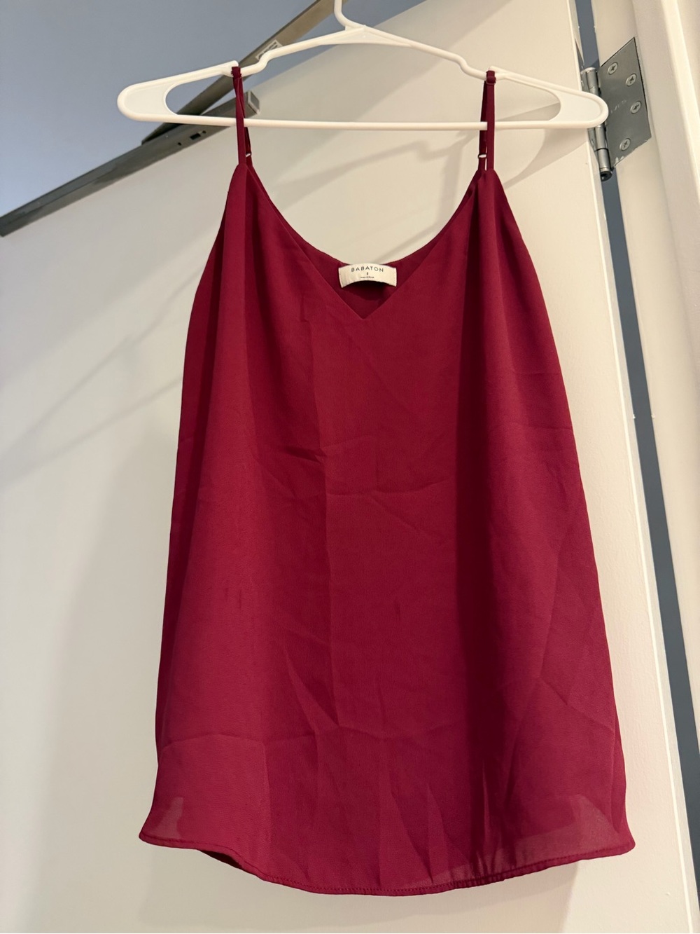Babaton Wine-Red Cami